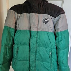 Abercrombie Kids Black and Gray Jacket